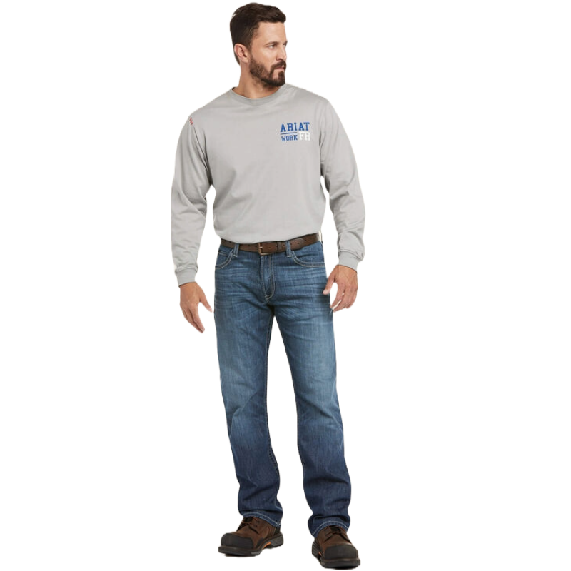 Ariat FR M4 Relaxed Stretch DuraLight Boundary Boot Cut Jean from GME Supply